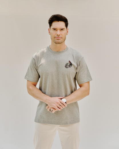 Embroidered Custom Pet Portrait Unisex Premium T-Shirt