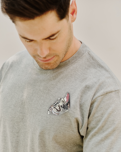 Embroidered Custom Pet Portrait Unisex Premium T-Shirt